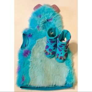 sully slippers disney